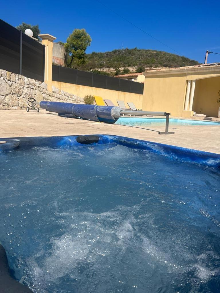 Detente Bas De Villa Jacuzzi, Piscine A 15 Min De Nice 卡洛斯 外观 照片